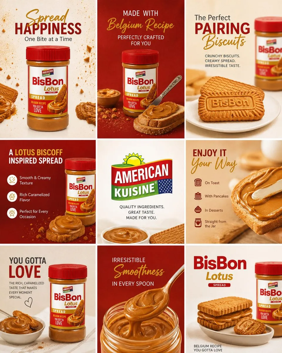 American Kuisine — brand & campaign creative by ScaleviX