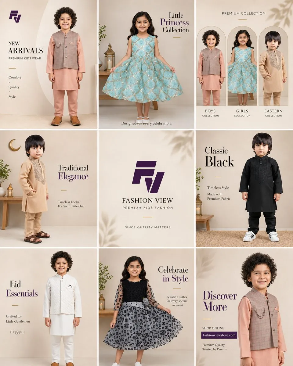 Fashion View — brand & campaign creative by ScaleviX