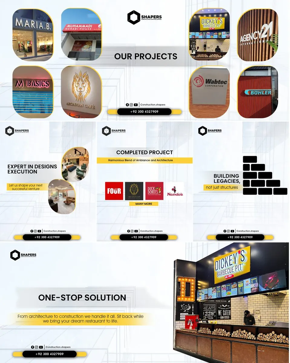 Shapers Construction — brand & campaign creative by ScaleviX